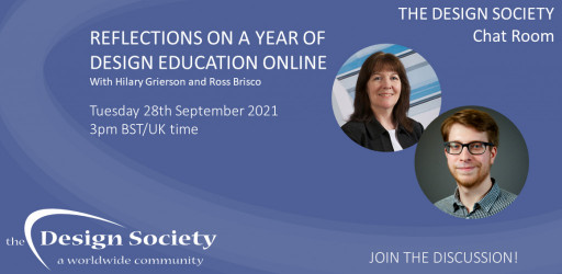 The Design Society Chat Room: Reflections on a year of design education online